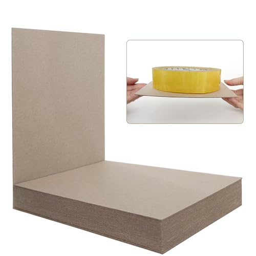 image for Kreapa Book Board for Book Binding Include 20 Pcs Book Board (Gray, 5x