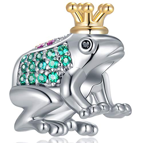 Image of Animal Theme Charms, Mom /Child of Owl Bear Dog, Rabbit Flamingo Elephant Panda Cat Parrot Crocodile Unicorn Charms in 925 Sterling Silver, Fit European Bracelet /Necklace, Gift for Mother /Friend /Lover