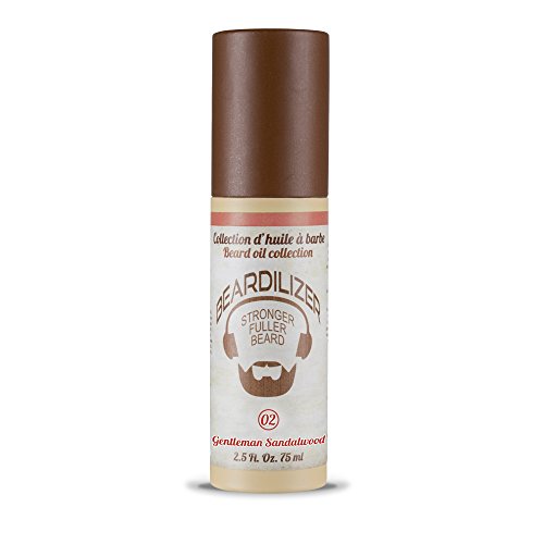 Beardilizer® Huile pour Barbe  Parfum Gentleman Sandalwood  75 ml