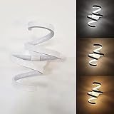 MEVZHH Lampy ścienne, 18 W LED Spiral Wall Sconce z wykończeniem ściany od Paretede da Paretede da Paretede da Paretede da Paretede da Paretede da Paretede da Paretede da Paretede da Paretede da