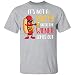 TeesReal It's Not A Party Until The Weiner Comes Out Shirt Short Sleeve Tee (Sport Grey, S)