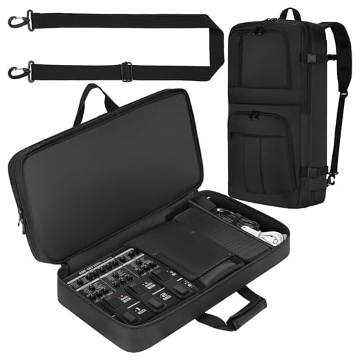 Can you put guitar pedals in checked luggage Multi-Pocket Guitar Pedal Board Case