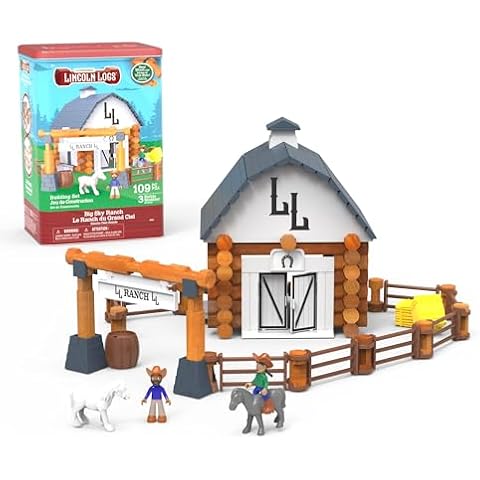 Lincoln Logs Big Sky Ranch Building Set Cover