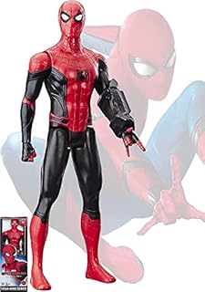 TheAvengers Titan Hero Series Spiderman 12 Inch Action Figure from Movie Far from Home, Multicolor
