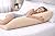 Reafort Ultra Soft Sherpa Body Pillow Cover/Case with Zipper Closure 21"x54" (Taupe, 21"X54" Pillow Cover)