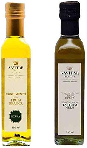Kit Azeite com Trufas Brancas e Trufas Negras Savitar 250 ML 3 41bC9hWKMAL