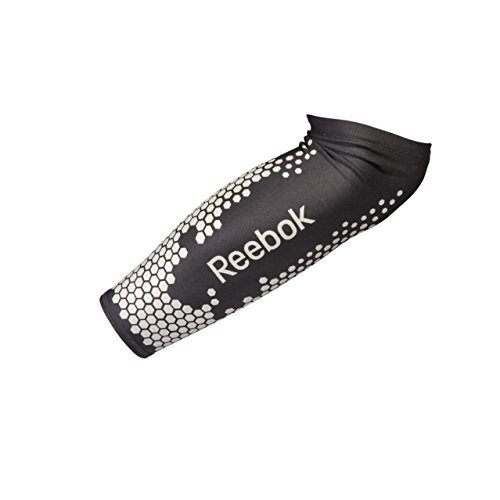 Compression mollets Reebok noir pour réduire les douleurs musculaires