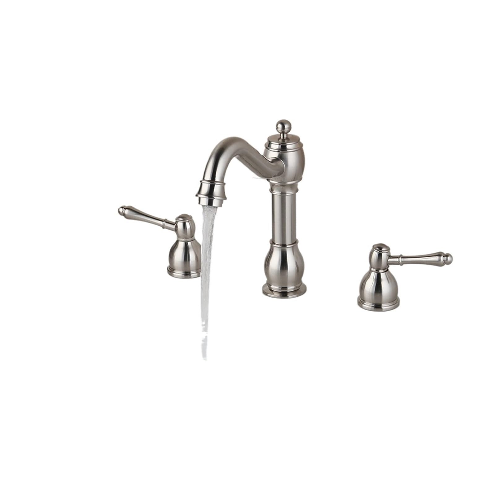 Grifo de lavabo de baño mezclador para agua fría caliente en encimera