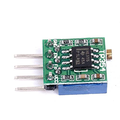 Miniatura 3 de 50Hz-6KHz TP354 NE555 Módulo de onda cuadrada Generador de pulso Oscilador Salida Fuente de señal Frecuencia Ajustable 200mA DC 5-15V
