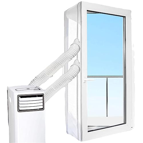 Fensterabdichtung für mobile Klimageräte Klimaanlage Fensterabdichtung Fensterabdichtung Klimagerät Hot Air Stop für Mobile Klimageräte, Klimaanlagen, Wäschetrockner, Ablufttrockner, Hot (300cm)