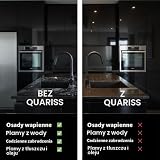 QUARISS Natural Black Faucet and Ceramic Cleaner - do baterii zlewozmywakowej Płytki łazienkowe z głowicą prysznicową - Łazienka Faucet Cleaner Vegan Mysterious Garden 0,5 L
