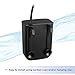 Aqueon QuietFlow 10 E Internal Aquarium Fish Tank Power Filter, Small, For Up To 10 Gallon Fish Tanks