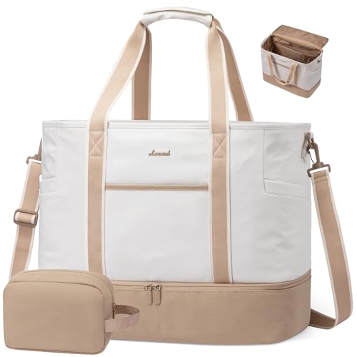 LOVEVOOK Travel Duffle Bags for Women, 45L carry on weekender bags, personal item travel with Toiletry, hospital for women labor delivery overnight bag, gym bag for women