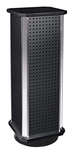 Présentoir rotatif pour porte-clés support de table noir EL21051 - 2