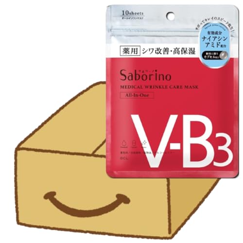 【まとめ買い】36個(1ケース) サボリーノ 薬用 ひたっとマスク WR フェイスマスク 10枚入り