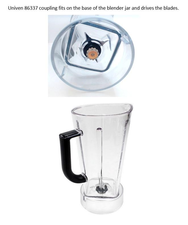 Acoplamiento para licuadora Univen compatible KitchenAid miniatura 3