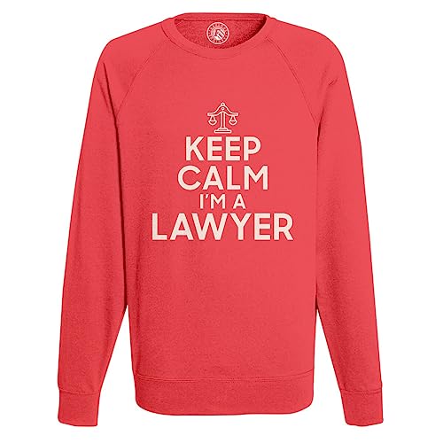 Sweat Shirt Homme Keep Calm Lawyer vêtement avocat parodie métier humour noir