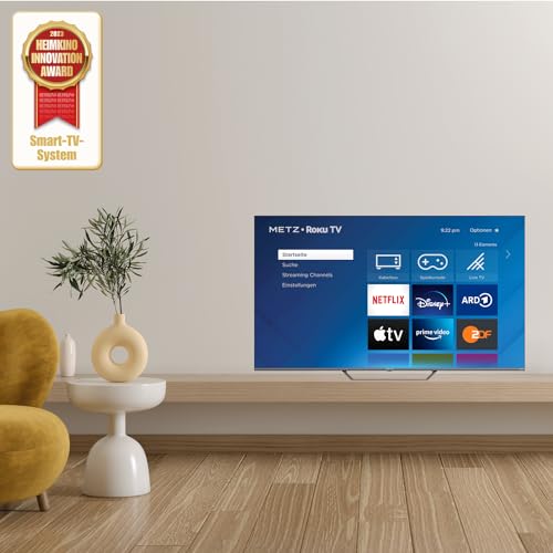 METZ Blue Roku TV, QLED 4K, Smart TV, 50 Zoll, 127cm, Triple Tuner, WLAN, LAN, HDMI, USB, 50MQE7011 – Bild 3