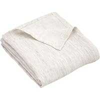 Amazon.co.jp: リネン 麻 ガーゼケット シングル 140×190cm (同色2枚