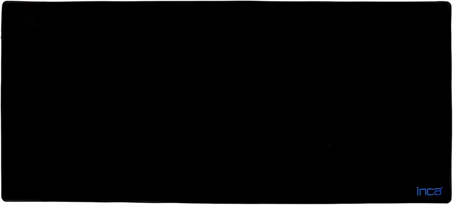 Inca Black Mouse Pad - Uniform, Fabric, Non-Slip Base, Gaming