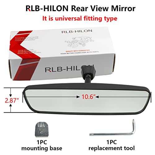 Rlb-Hilon F-013 10.6 Inch Rear View Mirror thumb #1