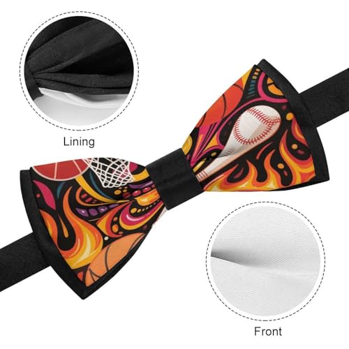 Boys Classic Bow Tie - Pre-Tied Design for School Uniform & Parties 5