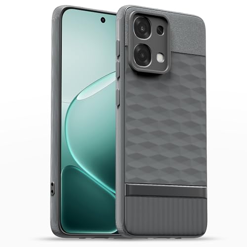 Image of Outlouders Back Cover for Oppo F31 5G / Oppo F33 5G | Full Camera Protection | TPU Soft Flexible Shockproof Bumper Case (Grey)