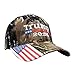 Produktbild Hat 2024 Baseball Cap Cap -Mützen Einstellbar Unisex Hip Hop Hut Sonnenhut Kappe 2024 Keep America Again Hut Einheitsgröße -Mützen -Hut Baseball- Ütze