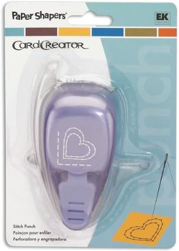 EK Paper Shapers Punch - Punch & Stitch Heart