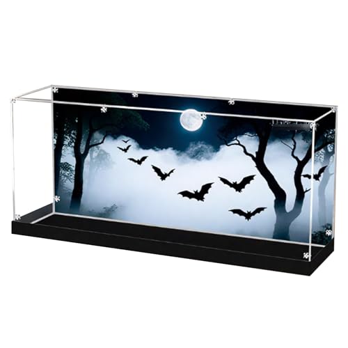 Acrylic Display Case for Lego 76457 Morde Village, Dustproof Box, Storage Box, Transparent Box, Display Box Compatible with 76457 (Box Only)