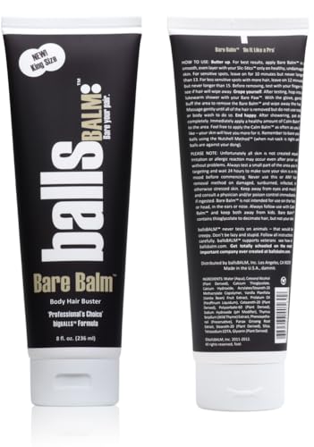 image for ballsBALM The Bare Pair Triple Pro Pac King Kombo - Body Hair Manageme