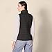 Amazon Essentials Women's Lightweight Water-Resistant Packable Puffer Vest, Black, Small