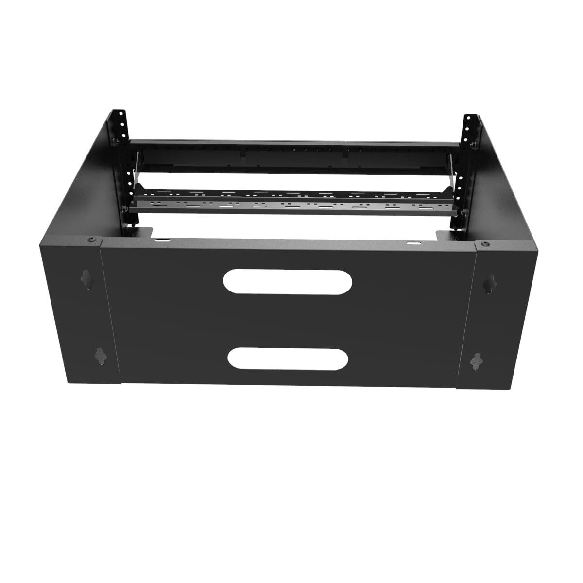 Rack di rete per montaggio a parete, profondità 35,6 cm, per patch panel da 19", server e apparecchiature IT (4U)