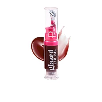 Lip Plumper Gloss,Lip Plumping Booster Oil with Air Tight Pump, Ultra-Hydrating & Nourishing Plump Lip Plumper, Glossy Finish Fuller Lip Plumping Gloss for Women Girls