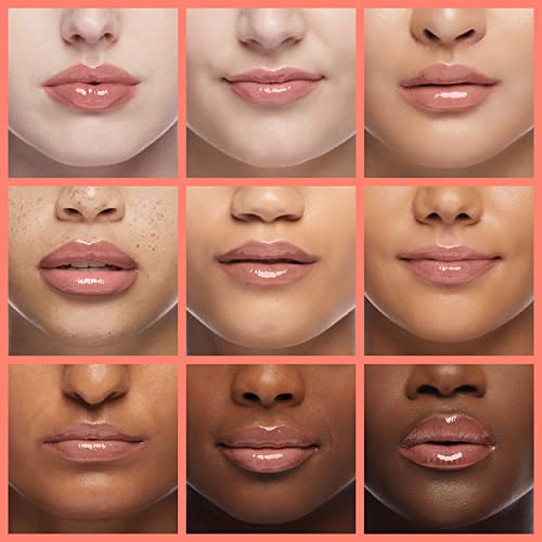 Plumping Lip Oil, Hydrating Lip Gloss Tinted Lip Balm Lip Care Transparent Toot Lip Oil, Lip Oil Tinted Non-Sticky Nourishing Long Lasting Repairing Lightening Lip Lines And Dry Lips (Pink) #TOP3