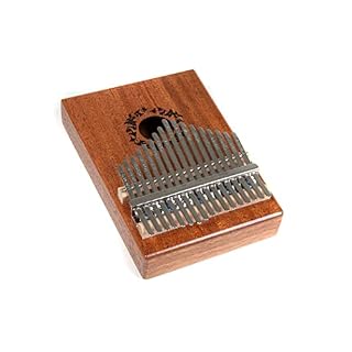 GEWA Kalimba piano à pouces acajou, motifs d’anches, 17 anches en acier, accordable, sacoche, maillet inclus, mode d… - Les Beatles, Paul McCartney, John Lennon, RIngo Starr, George Harrison GEWA Kalimba piano à pouces acajou, motifs d'anches, 17 anches en acier, accordable, sacoche, maillet inclus, mode d… – Image 3