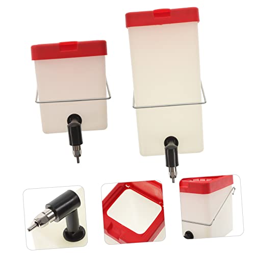 2 Pçs Fonte De Água De Coelho Garrafa De Água Animal Tigela De Água Para Animais De Estimação Chinch