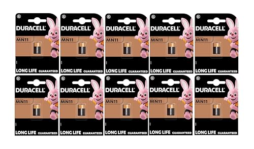 Duracell MN11 12V – Confezione Da 10 Batterie Alcaline A11/11A, Lunga Durata E Affidabili, Perfette Per Telecomandi, Campanelli E Allarmi - 3