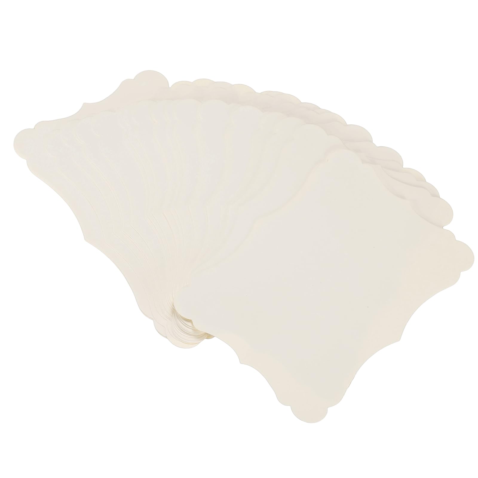 sourcing map 60Pcs Blank Kraft Cards Cardstock, 17.5 x 12.5cm Thick Colored Cardstock Paper White Index Cards for DIY Gift Greeting Cards Menus Wedding Invitations