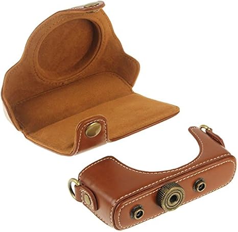 Retro Style PU Leather Camera Case Bag with Strap for Sony RX100 M3 / M4 / M5