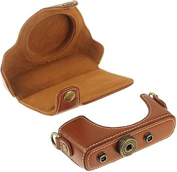 Retro Style PU Leather Camera Case Bag with Strap for Sony RX100 M3 / M4 / M5