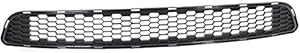 Evan-Fischer Bumper Grille Compatible with Toyota Sienna 11-17 Front Textured Gray