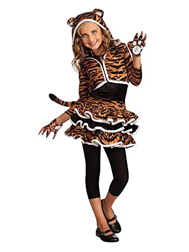Tigress Hoodie Rubie's tenue rapide à enfiler pour carnaval et bal