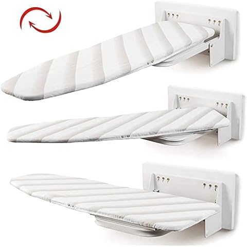 ybaymy Tabla de planchar plegable con cubierta resistente al calor Cover