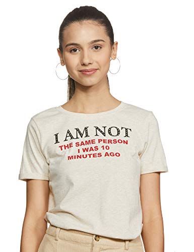 Image of Max Women's Regular Fit T-Shirt (SP21YFP01 Oat Marl S)