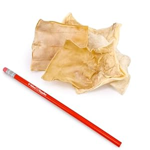 ValueBull USA Rawhide Chips, 100 Count Bulk Pack - Natural & Safe, USA Beef Hide, Long Lasting, Chemical Free, No Artificial Flavors ValueBull USA Rawhide Chips 100 Count Bulk Pack Natural Safe USA Beef Hide Long Lasting Chemical Free No Artificial Flavors