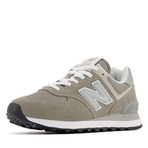 New Balance Women's 574 Core Sneaker, White, 8