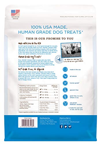 Full Moon Chicken Fillet Healthy All Natural Dog Treats Human Grade Made In Usa 48 Oz #TOP1