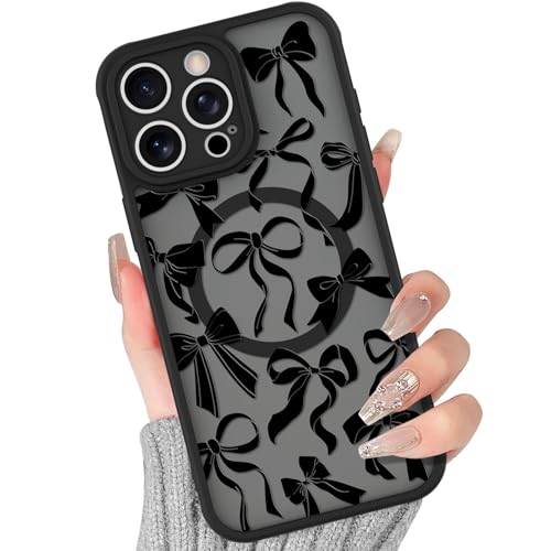 BITOBE Bow Case for iPhone 15 Pro Max [Compatible with MagSafe] - Black by BITOBE - Used condition - US$14.20