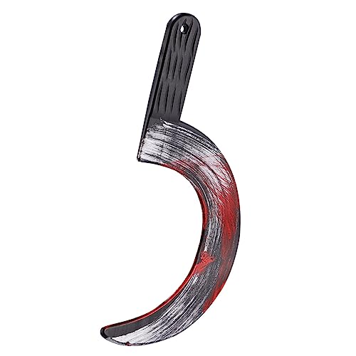 UPKOCH Faucille Artificielle Accessoires De Cosplay Accessoires De Performance Accessoires De Fête Fournitures De Fête Accessoires d'halloween